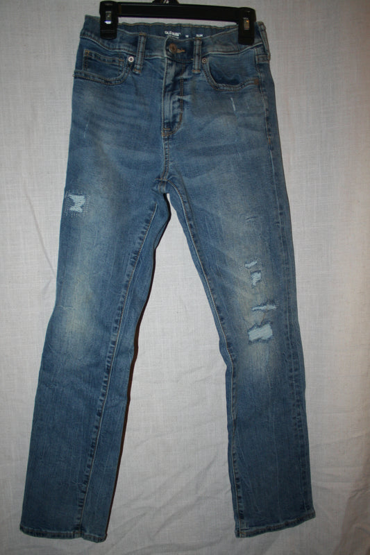 Boys Old Navy Jeans 12 Slim